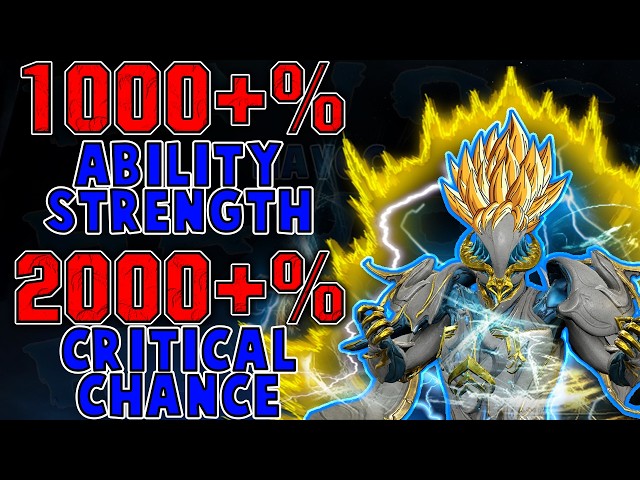 1000% Ability Strength  / 2000%-5000% Critical hit chance - Warframe on steroids: Invigoration