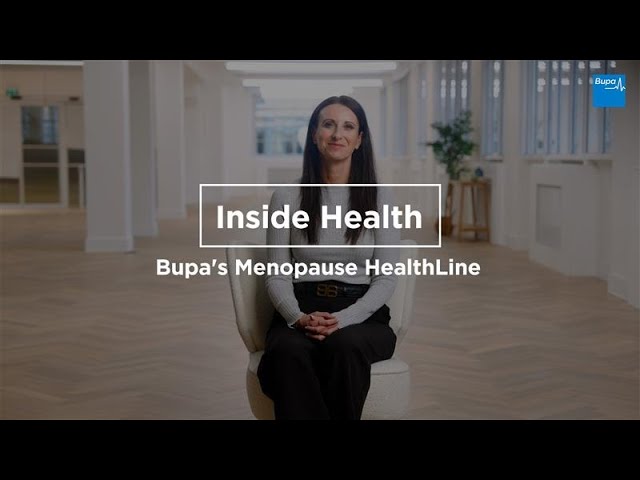 Bupa | Inside Health | Women's Health | Menopause HealthLine