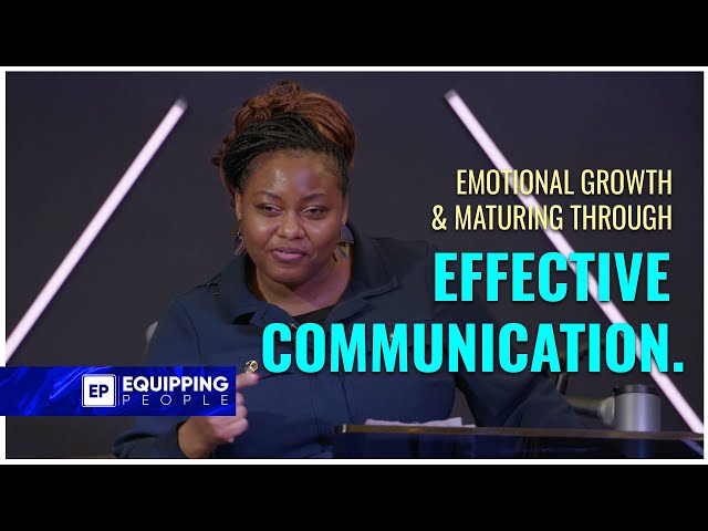 Emotional Growth & Maturing Through Effective Communication | Pastor Yinka Abiona | NCCEP