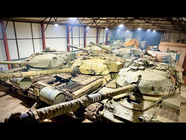 We Filled an Entire WWII Hangar with Tanks