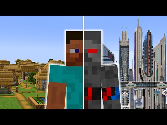 AI Simulates Civilization in Minecraft