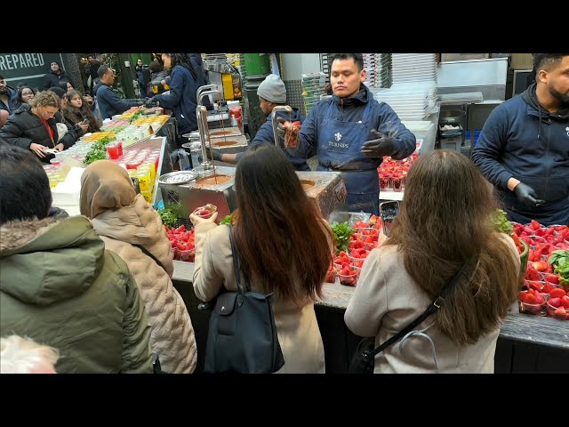 🇬🇧 BEST LONDON STREET FOOD MARKETS COMPILATION, WHICH ONE WOULD YOU VISIT? 4K HDR