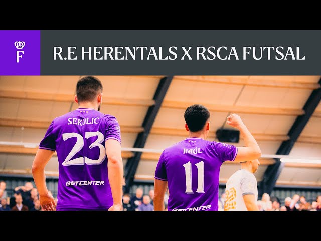 HIGHLIGHTS Belgian Futsal League: RE Herentals - RSCA Futsal | 2024-2025