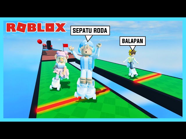 Aku Dan Adiku Balapan Sepatu Roda Di Roblox Brookhaven ft @Shasyaalala