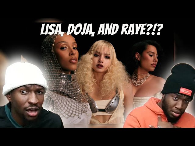 UNEXPECTED COLLAB!?! | LISA - BORN AGAIN feat. Doja Cat & RAYE (Music Video) REACTION!!