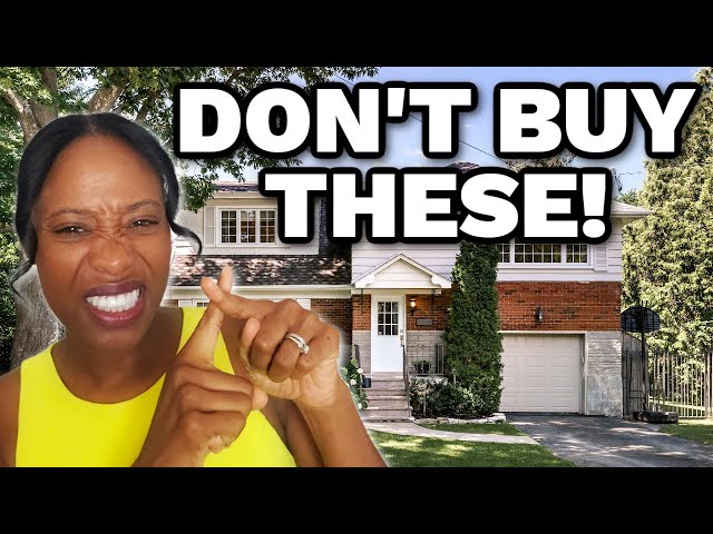 1st Time Buyers - NEVER Buy These Types of Houses