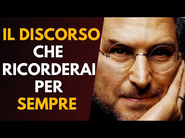 Il mitico discorso di Steve Jobs ti cambierà la vita! Voce originale e sottotitoli HD in italiano.