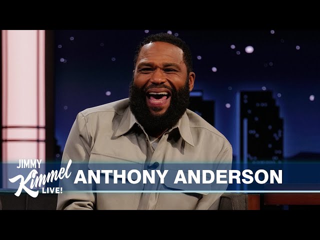 Anthony Anderson on Watching the Fire from His House, Packing to Evacuate & Jimmy Has a Bone to Pick