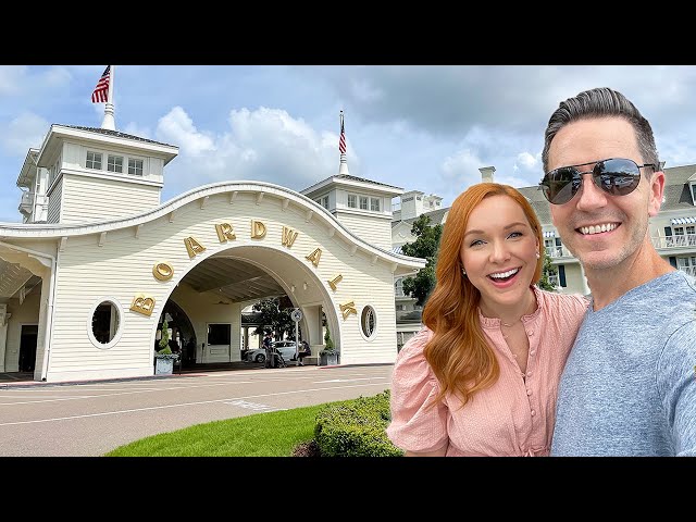 Our Stay at Disney's Boardwalk Inn Resort | Pool Day & Fun Waterslide!