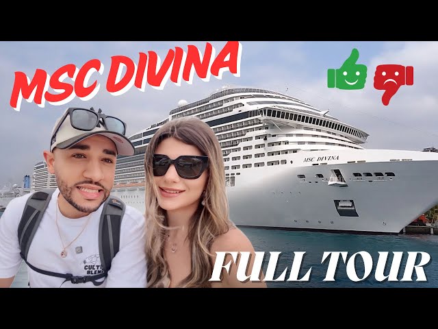 MSC DIVINA 🚢 YOUR BUDGET FRIENDLY MSC CRUISE SHIP | FULL TOUR DECK BY DECK