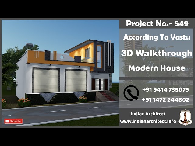 P549/A- Mr. Deepak Sharma With Modern Elevation