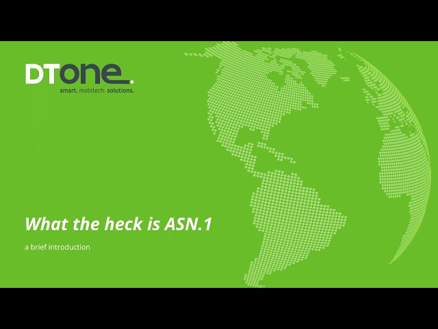 What the heck is ASN.1?