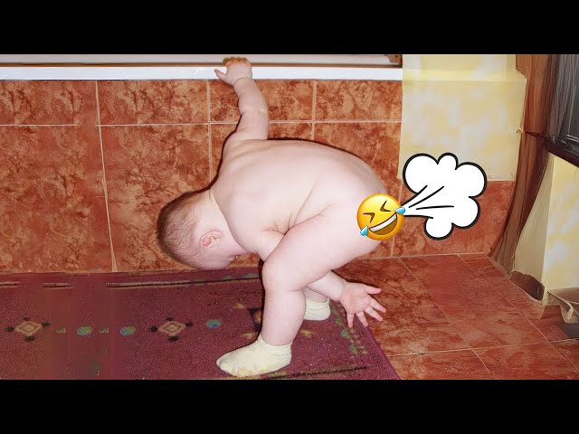 Can't Stop Laughing with Hilarious Baby Fart Compilation 🎉🤣