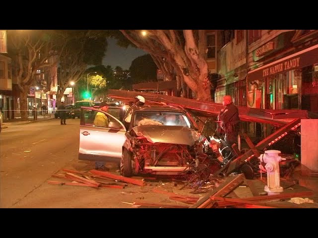 Women facing 19 charges in SF parklet crash were on Bay Area crime spree, officials say