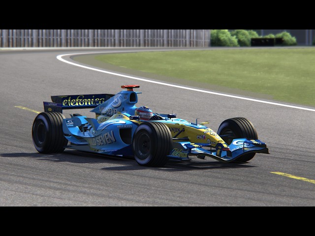 Hot Lap Renault R25 | Top Gear UK | 0:54,893