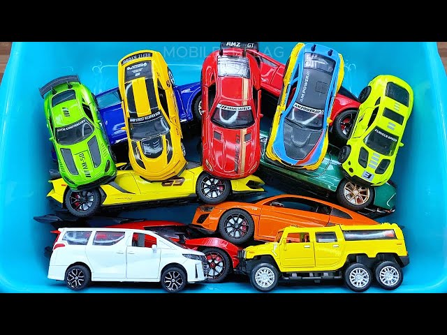 UNBOXING DIECAST | miniature cars Jaguar, Peugeot, Renault, Hyundai, Mazda, Volvo, Honda, Opel #1307