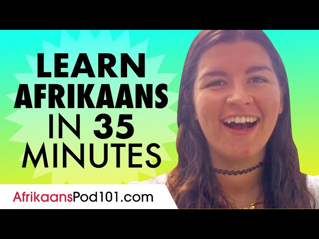 Learn Language in 35 Minutes - ALL the Basics For Absolute Beginners