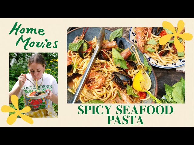 Alison Makes Seafood Pasta, Knows You Don’t Like Seafood That Much | Home Movies with Alison Roman