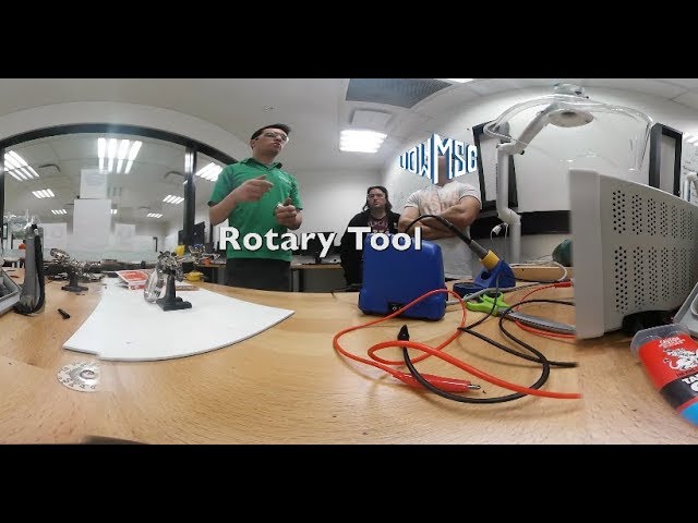 UOW Makerspace | Rotary Tool & Soldering Station [ 360° | 4K ]