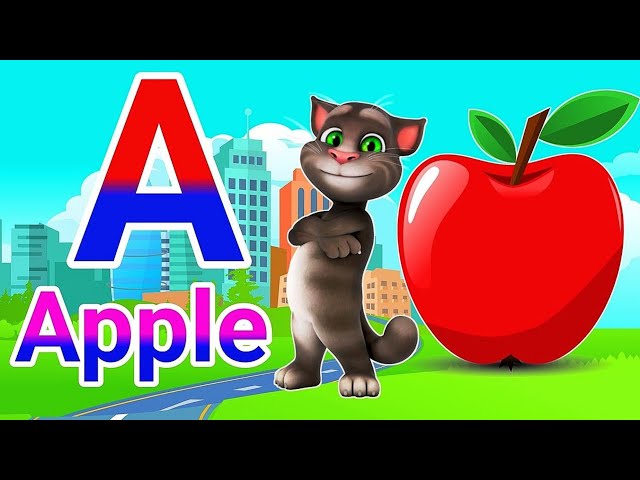 Phonics Song 2 with TWO Words in 3D-A For Airplane - ABC Alphabet Songs with Sounds for Children