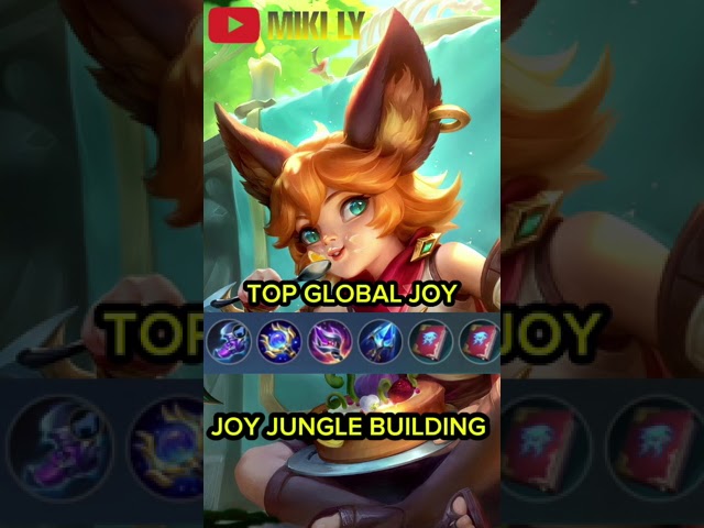 TOP GLOBAL JOY JUNGLE BUILD?!| #mobilelegends #joygameplay #shorts #mlbbshorts #mlbb