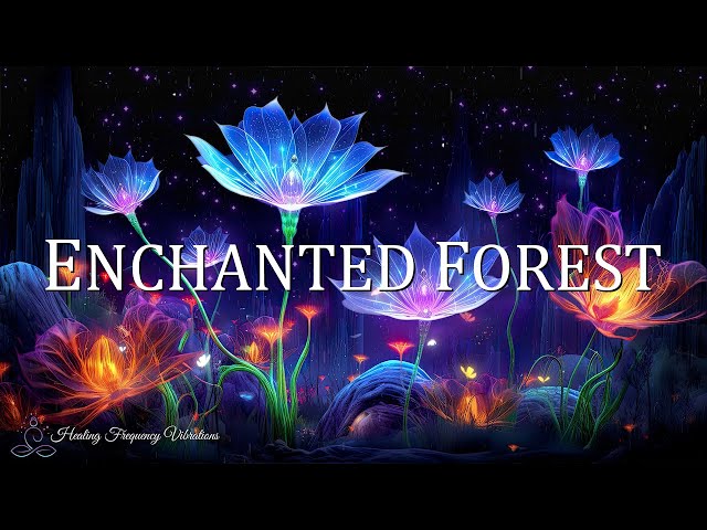 ENCHANTED FOREST AMBIENCE | 741Hz + 852Hz | Emotional Healing, Spiritual Growth & Intuitive Clarity