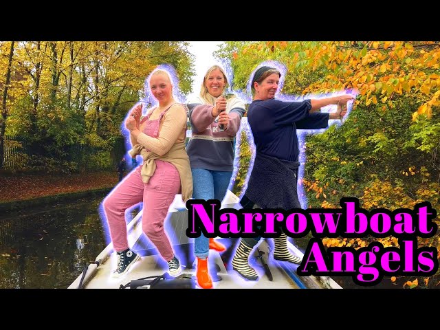 Narrowboater Blessed with all Female Crew! Lucky Lumpy's Angels! No196