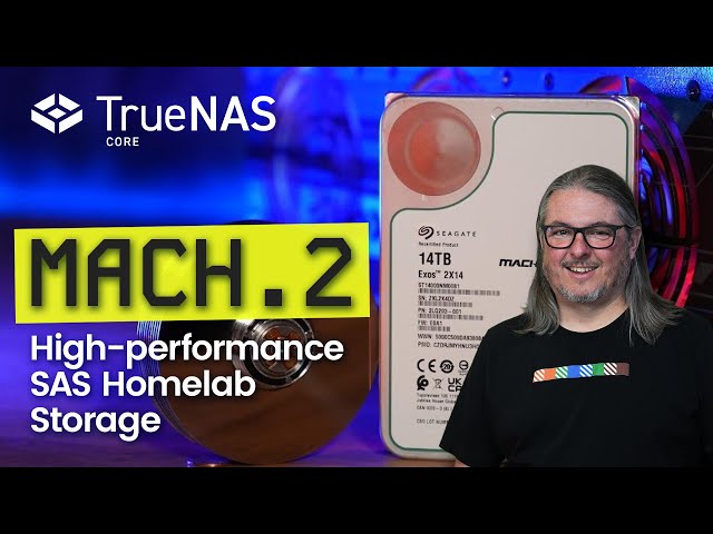 TrueNAS + Mach.2: High Performance SAS Homelab Storage