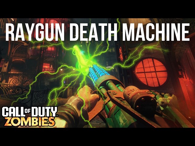 The Raygun Machine Gun BREAKS Black Ops 3 Zombies !!!