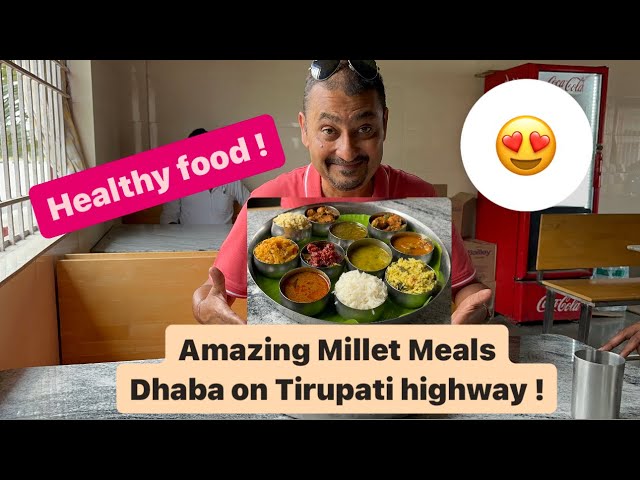 Highway Dhaba main Millet Meals | Millet Meals Served in a Dhaba | Highway Food | @khaausamititv