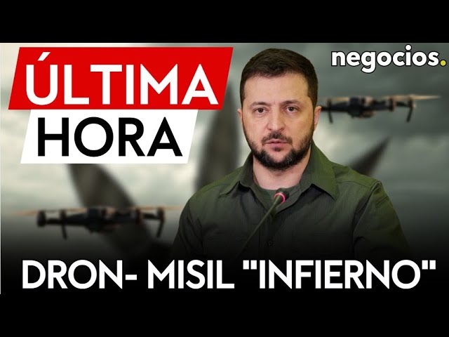 ÚLTIMA HORA | Zelensky entrega al ejército de Ucrania el dron- misil "infierno"