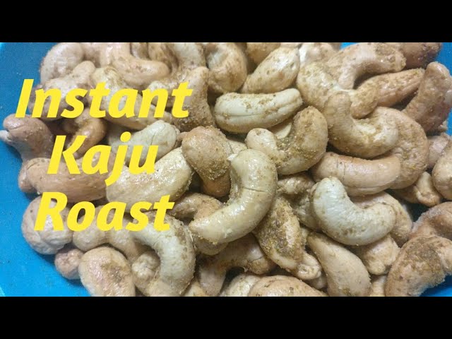 Kaju roast karne ka Sabse perfect or anokha tareeka| Quick & instant way to fry cashews