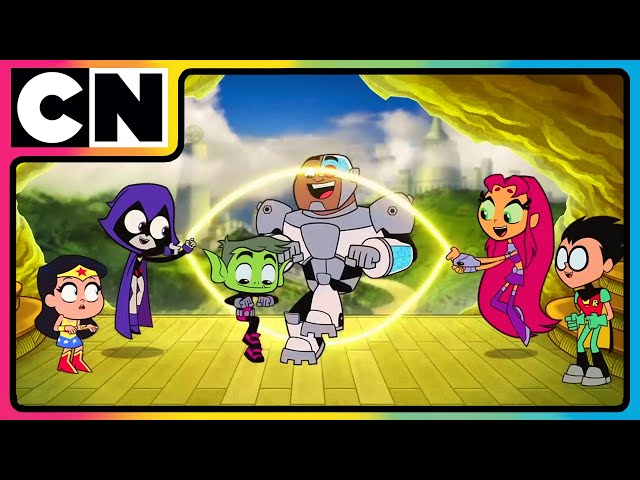 Teen Titans Go😍| Robo On the Loose! 🤖|  Cartoon for kids | Compilation | @cnindia