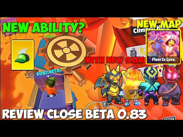 REVIEW CLOSE BETA 0.83❗NEW ABILITY AND NEW MAP AND SUPER I LIKE IN THE SKIN BRO 😱⚡❗