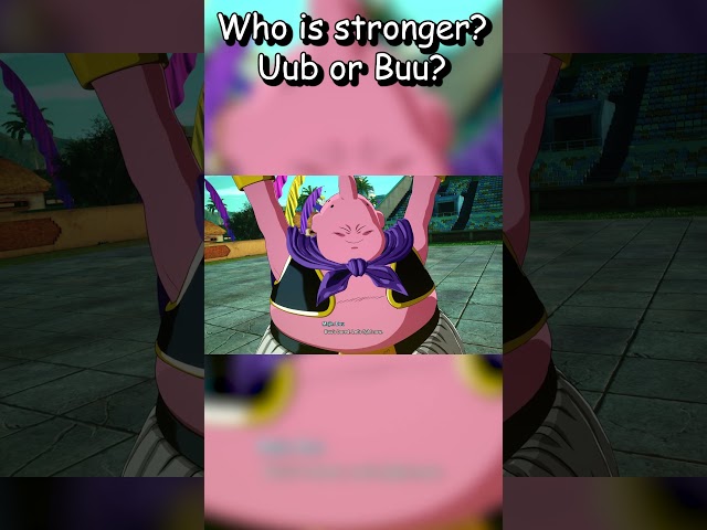 WHO IS STRONGER UUB OR BUU IN DRAGONBALL SPARKING ZERO! #shorts #dragonball