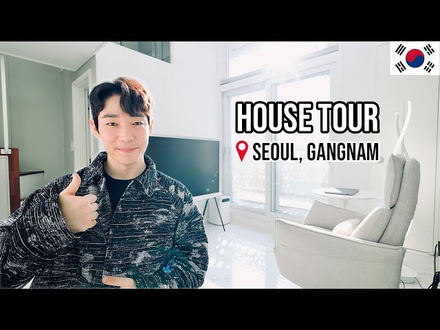 HOUSE TOUR!🥰 MY FIRST HOUSE IN SEOUL, GANGNAM KOREA