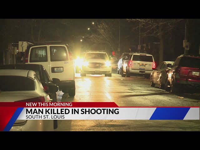 Man killed in shooting in south St. Louis city