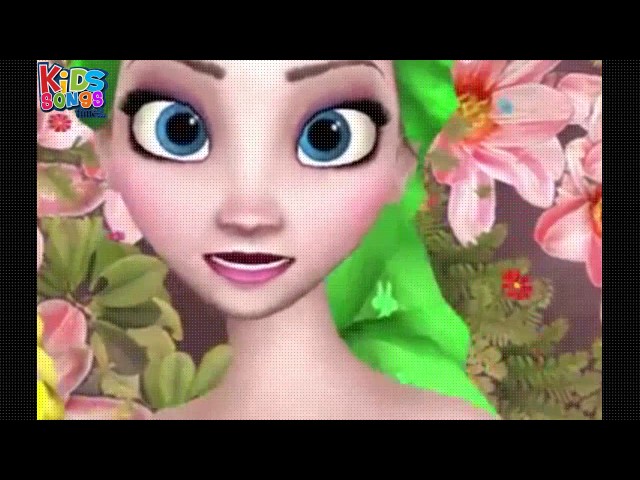 Disney Princess Frozen Elsa Pink Spider Girl Spiderman Dinosaurs Short Movie & Frozen Finger Family