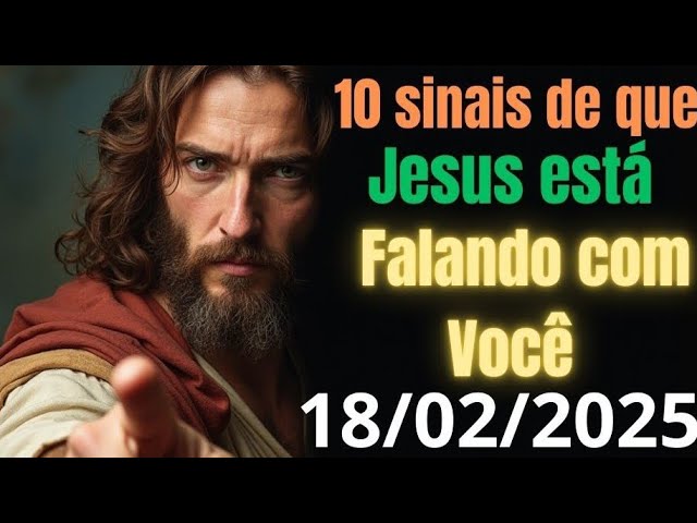 NAO IGNORE:Esses são os 10 sinais de que Jesus está falando com você[veja até o final]