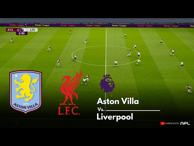 Aston Villa vs Liverpool - English Premier League 2024/25 | Watch ALong