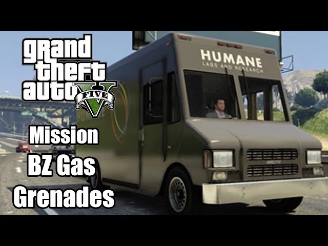 GTA 5 Mission: BZ Gas Grenades (4K HDR No Commentary)