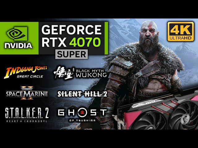 Is RTX 4070 SUPER still enough for 4K? 8 Games Tested!