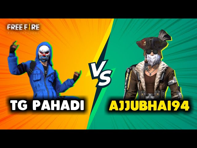 Pahadi vs Ajjubhai94 Best Aukaat Clash Battle Who will Win - Garena Free Fire