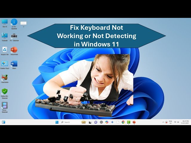 How to Fix Keyboard Not Working or Not Detecting in Windows 11