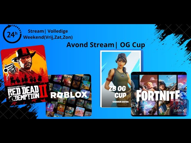 Avond Stream| Fortnite OG Cup