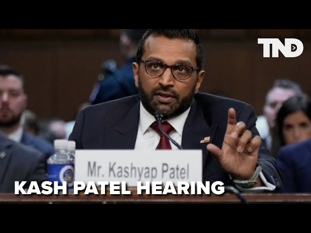 Fireworks as Kash Patel faces tough FBI confirmation hearing