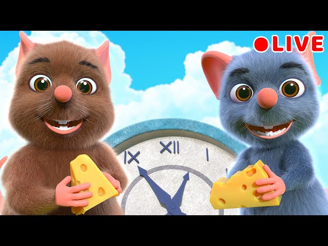 Hickory Dickory Dock | Beep Beep Nursery Rhymes & Kids Songs