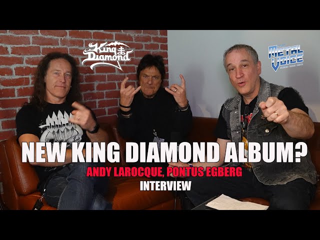 KING DIAMOND's Andy LaRocque & Pontus Egberg Interview-Spider lily & Electro Therapy & Album Updates