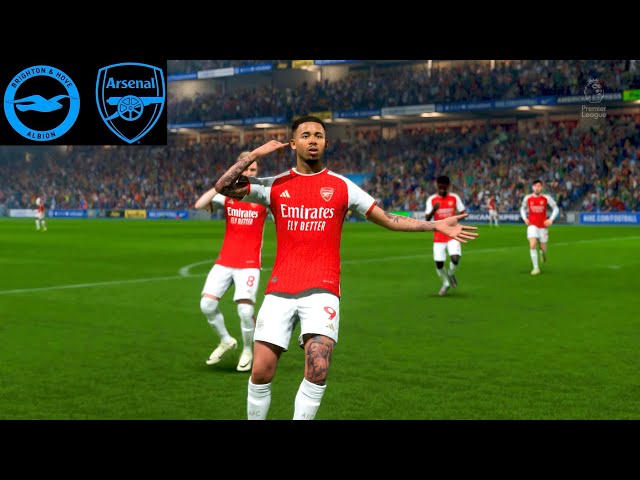 FC 24_ Brighton & Hove Albion vs. Arsenal - Premier League 23/24 Full Match in Amex | PS5™[4K60]