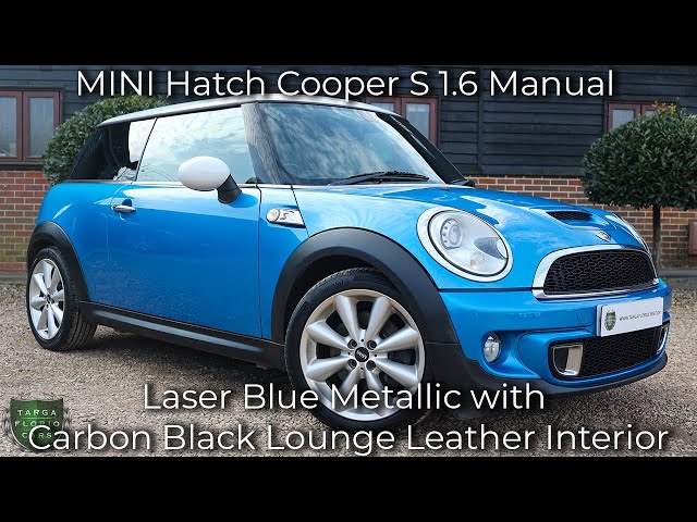 MINI Hatch Cooper S 1.6 Manual registered September 2010 (60) finished in Laser Blue Metallic